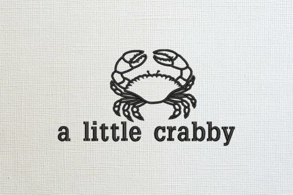 A Little Crabby: A Designer’s Take on This Adorable Embroidery File