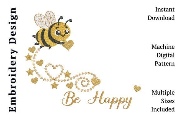 Bee Happy Bee Hearts Stars: A Seasonal Embroidery Design Review