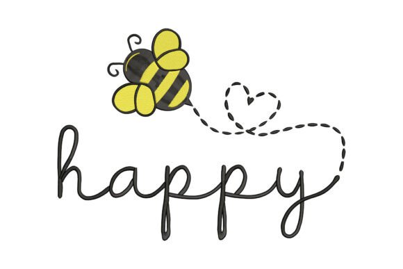 Bee Happy Heart: A Seasonal Embroidery Gem