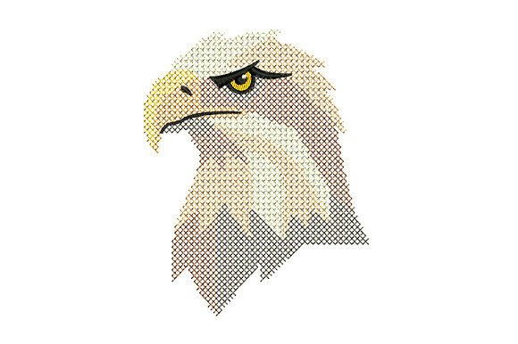 Cross Stitch Eagle: A Sharp Addition for Craft Fair Embroidery Goods