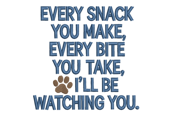 Every Snack You Make – A Designer’s Review for Branded Embroidery Use