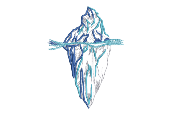 Iceberg Above Below – Modern Line Review for Etsy Sellers