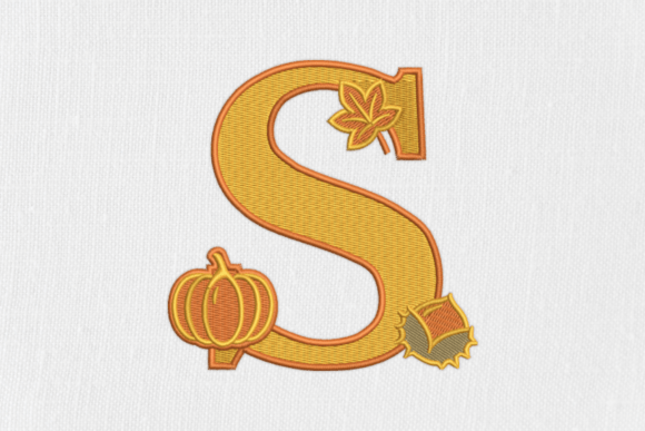 Letter R Autumn Monogram: A Seasonal Showstopper for Craft Fair Sellers