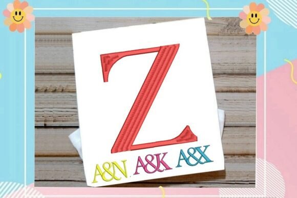 Letter Z Split Monogram Logo: A Seasonal Embroidery Designer’s Review
