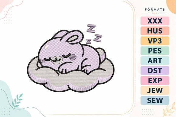 Reviewing the Sleeping Bunny Baby Animals Embroidery Design