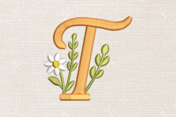 The Letter T is Feathered and Leafy