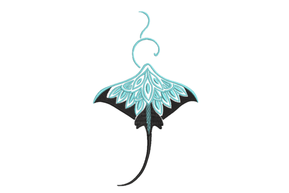 Tribal Manta Ray Embroidery Design Review